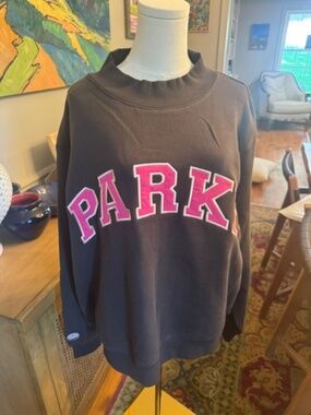 PARKE x Dunkin Espresso Varsity Mockneck Sweatshirt L/XL SOLD OUT